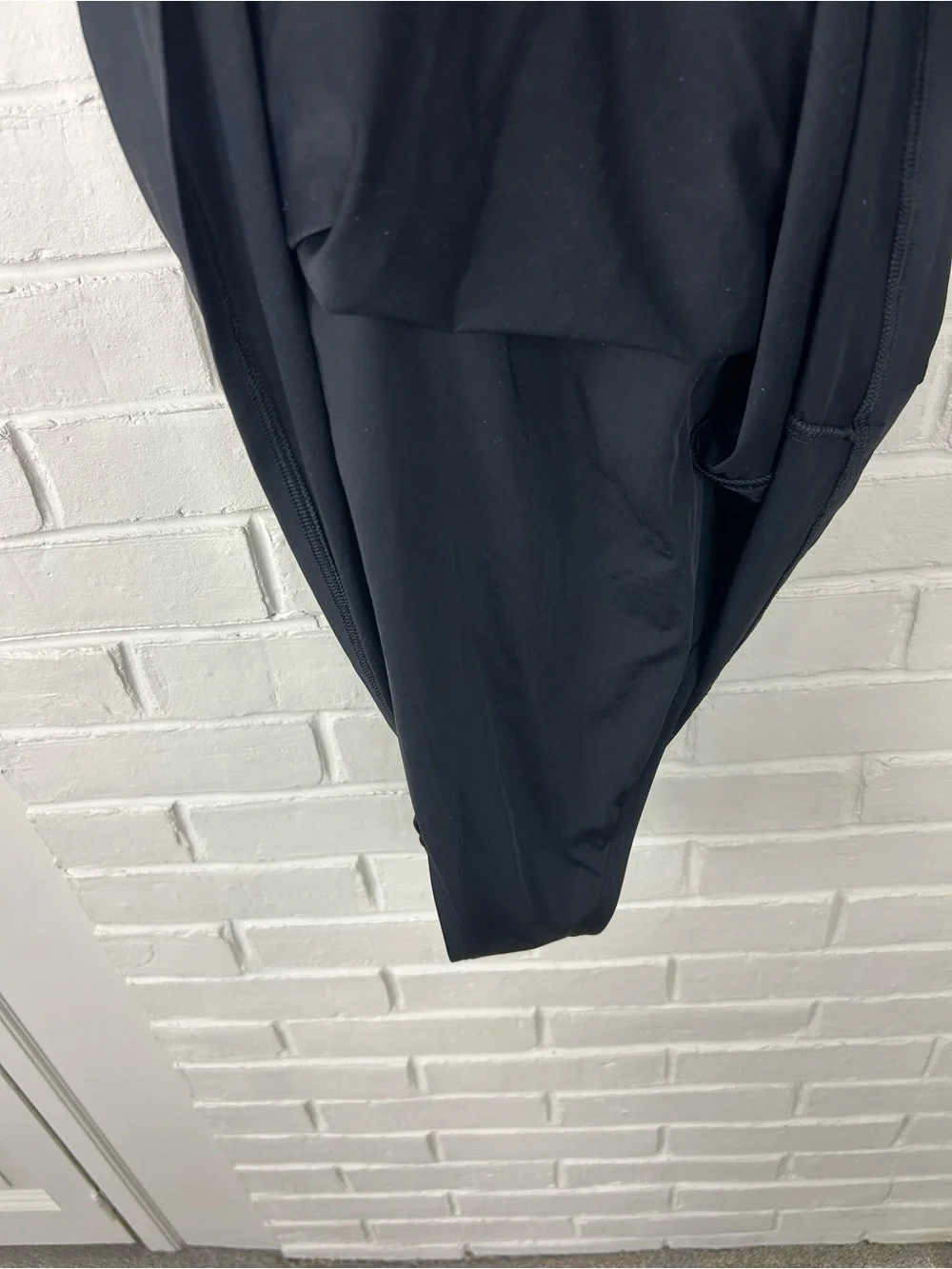 NWT Lands’ End Petite High Neck Swim Dress Swimsuit Size 12P FLAW